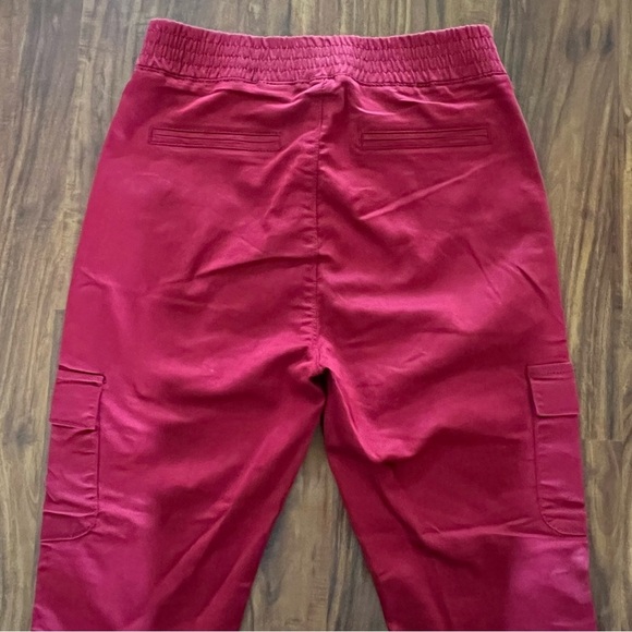 V.I.P. Red Cargo Jogger Pants size 9 - Picture 7 of 8